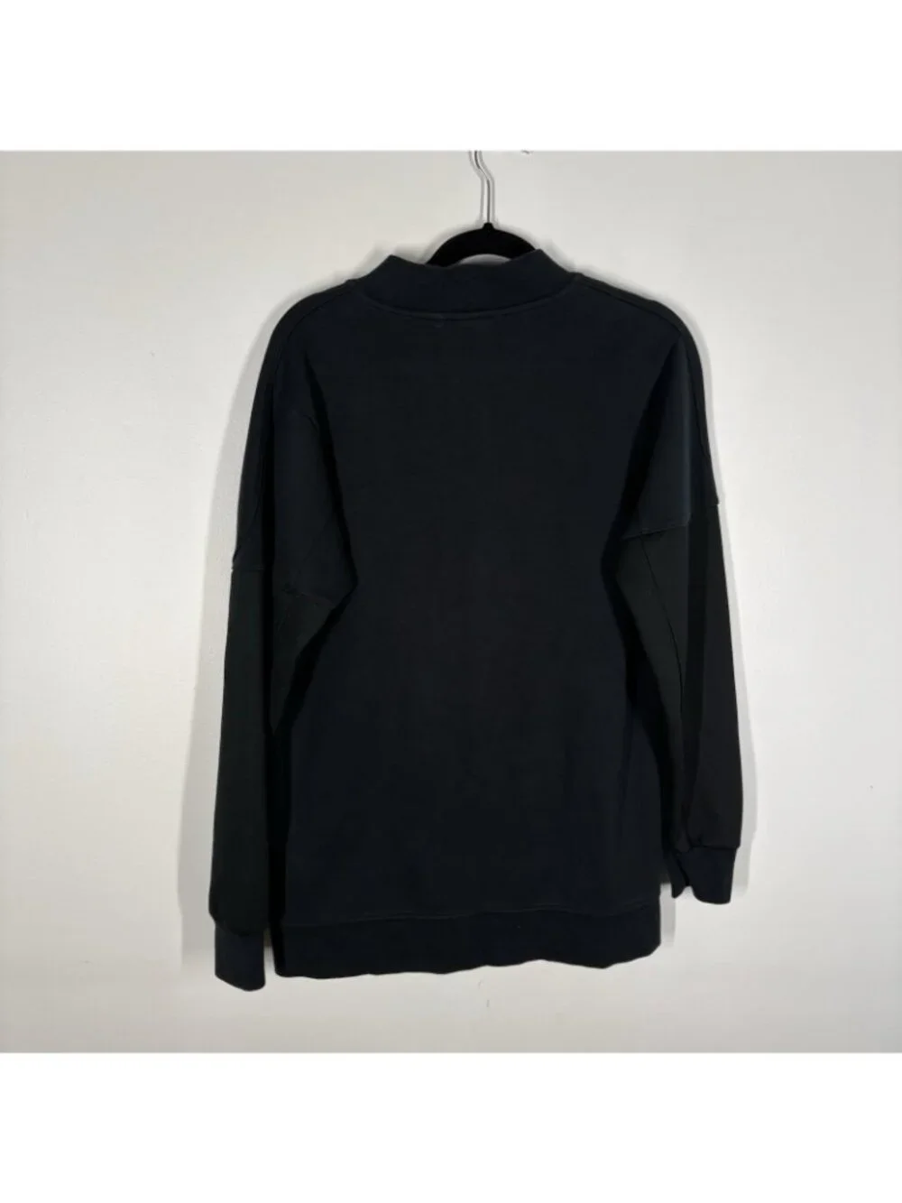 Nike Air Jordan Men Size M Black Full Zip Snap Bomber Varsity Jacket 706735-011
